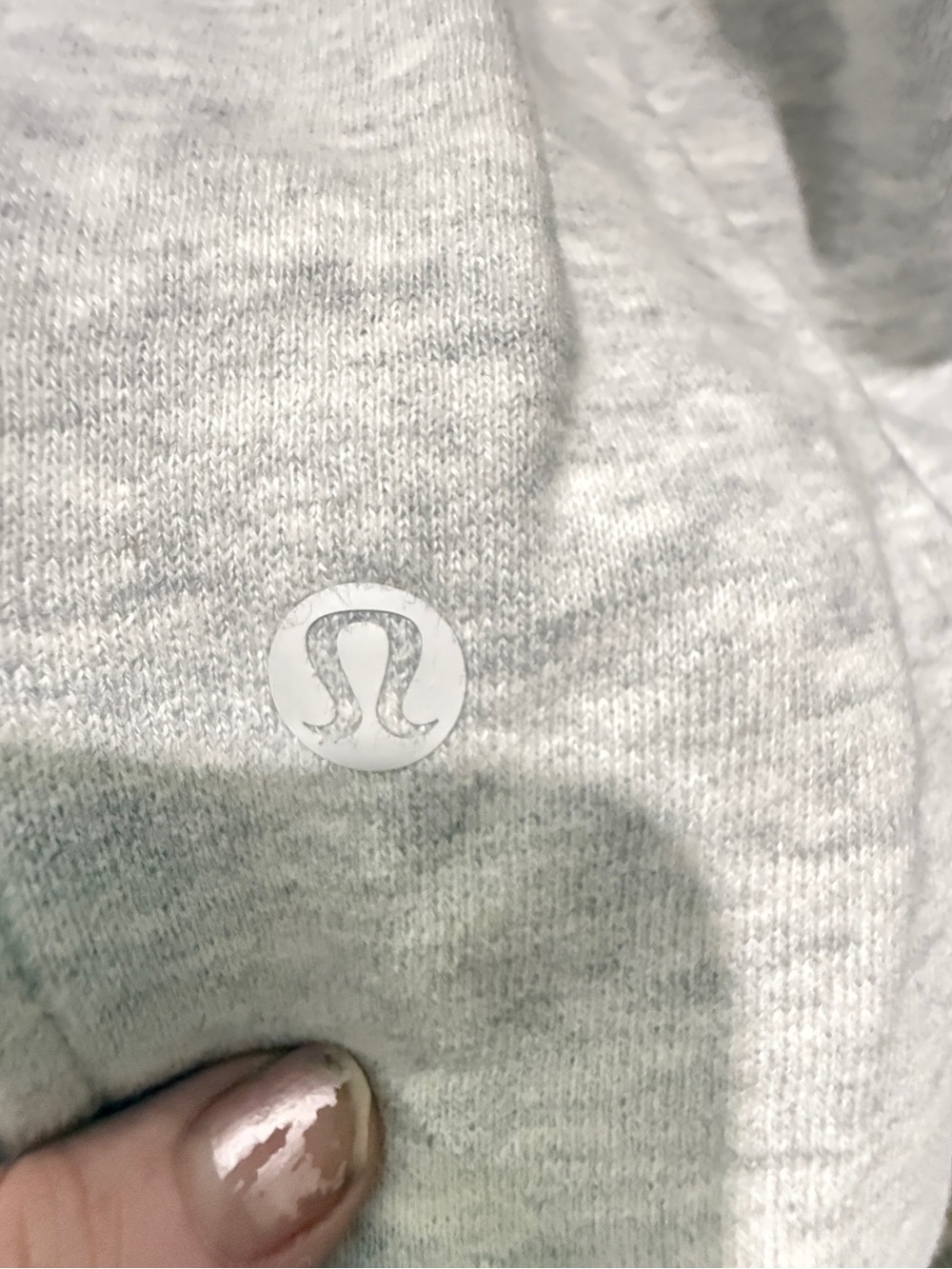 Lululemon Scuba High-Rise Jogger Fleece 28 - Heathered Core Ultra Light Grey - Picture 8 of 9